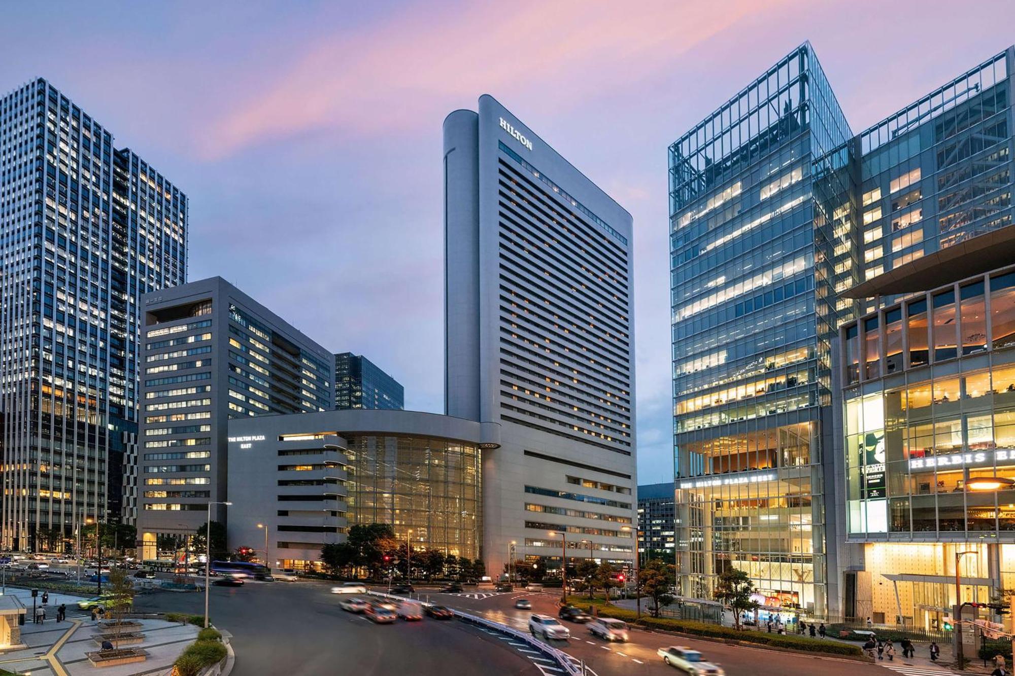 Hilton Osaka Hotel Exterior foto